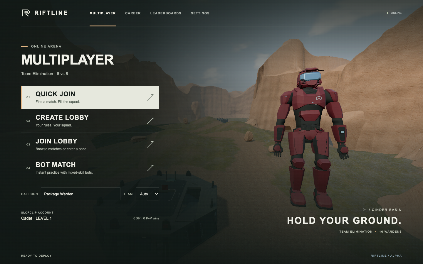 Riftline game art